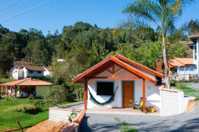 Charmoso chalé nas montanhas Serra da Mantiqueira